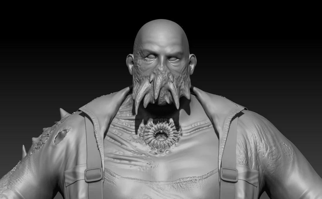 Organic humanoid mutation sculpt