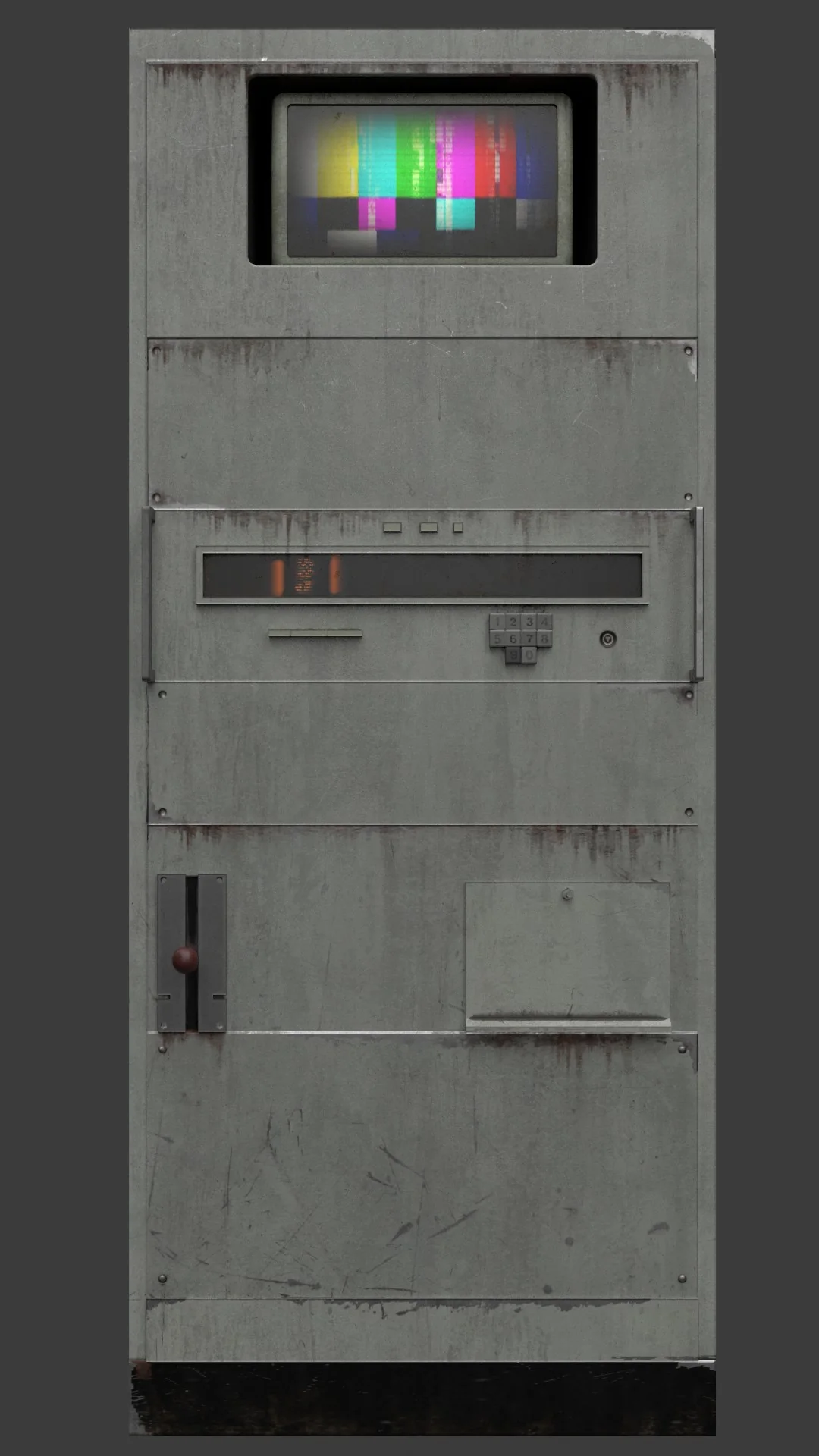 Retro industrial control cabinet C